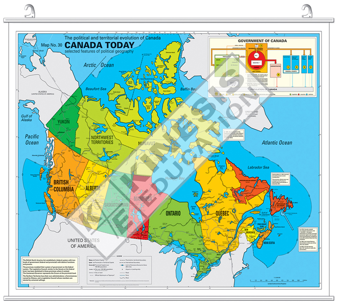 Canada Today | The political and territorial evolution of Canada ...